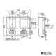 未来工業 電力量計ボックス 分岐ブレーカ付 ミルキーホワイト 電力量計ボックス 分岐ブレーカ付 ミルキーホワイト WP4W-201M 画像2