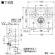 KVK 【販売終了】2ハンドル混合水栓コンセント 省スペース型 寒冷地用 緊急止水機能・逆止弁解除付 2ハンドル混合水栓コンセント 省スペース型 寒冷地用 緊急止水機能・逆止弁解除付 SC1200S 画像2