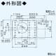 パナソニック ブレスファン 6畳用 壁掛形(標準形) 温暖地・準寒冷地タイプ 居室用 適用パイプφ100mm 埋込寸法φ110mm ブレスファン 6畳用 壁掛形(標準形) 温暖地・準寒冷地タイプ 居室用 適用パイプφ100mm 埋込寸法φ110mm FY-CL6A 画像3