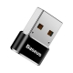 電材堂 【在庫限り】USB変換ハブアダプター Type-C〜USB2.0 長さ1m ブラック USB変換ハブアダプター Type-C〜USB2.0 長さ1m ブラック DCAAOTG01 画像4