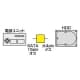 サンワサプライ シリアルATA電源変換アダプタ SATA15pinオス-4pin(大)メス シリアルATA電源変換アダプタ SATA15pinオス-4pin(大)メス TK-PWSAD2 画像2