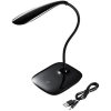 サンワサプライ 【生産完了品】タッチLEDスタンド USB接続タイプ 14粒ホワイトLED使用 フレキシブルアーム ブラック USB-TOY82BK