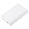 ヤザワ 【在庫限り】USBアダプター 高出力3.4Aタイプ USB2ポート 国内・海外両用 ホワイト Y02C200WH2U