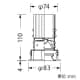 山田照明 【生産完了品】LEDダウンライト 軒下用 調光・調色タイプ 防雨型 ダイクロハロゲン50W相当 電球色〜昼白色 配光角度37° 天井切込穴φ75mm グレアレスタイプ LEDダウンライト 軒下用 調光・調色タイプ 防雨型 ダイクロハロゲン50W相当 電球色〜昼白色 配光角度37° 天井切込穴φ75mm グレアレスタイプ DD-3388 画像2