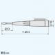 エンジニア 検電ドライバー 低電圧検電用 AC100〜250V (-)先端3.0×0.4mm クリップ・先端保護キャップ付 検電ドライバー 低電圧検電用 AC100〜250V (-)先端3.0×0.4mm クリップ・先端保護キャップ付 DKD-03 画像3