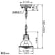 コイズミ照明 LEDランプ交換可能型ペンダントライト 《STEAMER》 4.9W 白熱球60W相当 口金E26 電球色 黒色塗装 LEDランプ交換可能型ペンダントライト 《STEAMER》 4.9W 白熱球60W相当 口金E26 電球色 黒色塗装 AP45538L 画像2