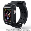 VPG PC+TPUケース一体型AppleWatchバンド 40mm用 ブラック AW-PT01BK