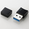 ELECOM USB3.0対応microSD専用メモリカードリーダ 1スロット 8メディア対応 MR3-C008BK