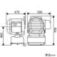 ナカトミ 【生産完了品】【個人宅配送不可】【代引き不可】赤外線ヒーター 《ぬく助》 50Hz専用 放射式 直火形 木造約18坪/コンクリート約25坪 赤外線ヒーター 《ぬく助》 50Hz専用 放射式 直火形 木造約18坪/コンクリート約25坪 SH-175 画像2