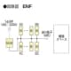 河村電器産業 ホーム分電盤 《enステーション》 スタンダードタイプ 扉付 16+0 主幹40A ホーム分電盤 《enステーション》 スタンダードタイプ 扉付 16+0 主幹40A ENF4160 画像2