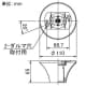 三菱 LED小型シーリングライト 電球別売 口金E26 天井面・壁面取付可能 LED小型シーリングライト 電球別売 口金E26 天井面・壁面取付可能 LC505C 画像2