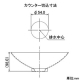 カクダイ 【販売終了】丸型手洗器 《鉄穴》 置型タイプ 排水・国内8 器固定金具付 ホワイト 丸型手洗器 《鉄穴》 置型タイプ 排水・国内8 器固定金具付 ホワイト 493-039-W 画像3