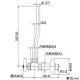 カクダイ 【販売終了】アングル形止水栓 固定コマ式 呼び径13 アングル形止水栓 固定コマ式 呼び径13 705-701-13 画像2