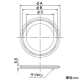 カクダイ 【販売終了】ヘルールガスケット 呼び1S ヘルールガスケット 呼び1S 690-19-A 画像2