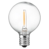電材堂 LED電球 G50ボール形 クリアタイプ 10W形相当 電球色 口金E17 LDG1LG50E17CDNZ