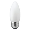 電材堂 【販売終了】LED電球 C36シャンデリア形 ホワイトタイプ 10W形相当 電球色 口金E26 LDC1LG36WHDNZ