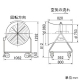 スイデン 大型送排風機 《どでかファン》 700クラス ハネ径φ710 3相200V 大型送排風機 《どでかファン》 700クラス ハネ径φ710 3相200V SJF-700A-3 画像3