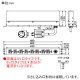 アメリカン電機 1Uコンセントバー 抜止形・8ヶ口 接地形2P 30A 125V 30A(NEMA L5-30)入力プラグ 15Aサーキットプロテクター付 1Uコンセントバー 抜止形・8ヶ口 接地形2P 30A 125V 30A(NEMA L5-30)入力プラグ 15Aサーキットプロテクター付 HKC2730PT 画像2