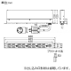 アメリカン電機 1Uコンセントバー IEC C-13・8ヶ口 接地形2P 30A 250V 30A(NEMA L6-30)入力プラグ/15A出力コンセント 15Aサーキットプロテクター付 1Uコンセントバー IEC C-13・8ヶ口 接地形2P 30A 250V 30A(NEMA L6-30)入力プラグ/15A出力コンセント 15Aサーキットプロテクター付 HKC2910PT 画像2