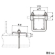 ネグロス電工 【販売終了】形鋼用交差支持金具 《サスウェイ&#174;》 開口上・下・横向き用 45型 フランジ厚11〜19mm 形鋼用交差支持金具 《サスウェイ&#174;》 開口上・下・横向き用 45型 フランジ厚11〜19mm S-DH2UL19 画像3