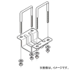 ネグロス電工 【販売終了】ダクター交差支持金具 《サスウェイ&#174;》 45型 ダクター交差支持金具 《サスウェイ&#174;》 45型 S-DHCR2 画像1