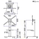 サンコー 大型TV移動式スタンド 縦置き・横置き両対応 32〜60インチ対応 耐荷重50kg キャスター付 大型TV移動式スタンド 縦置き・横置き両対応 32〜60インチ対応 耐荷重50kg キャスター付 MARM862GA 画像2