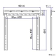 サンコー 【限定特価】大型TV壁掛け金具 32〜55インチ対応 耐荷重50kg 大型TV壁掛け金具 32〜55インチ対応 耐荷重50kg MARM9530B 画像2
