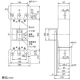 パナソニック 漏電ブレーカ BJW-400型 3P3E 350A 30mA O.C付 ボックス内取付用 端子カバー付 漏電ブレーカ BJW-400型 3P3E 350A 30mA O.C付 ボックス内取付用 端子カバー付 BJW33503K 画像2