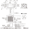 三菱 ダクト用換気扇 BL認定品 サニタリー用ファン 低騒音形 2室換気用 BL規格2室用&#8544;型 金属ボディタイプ 接続パイプφ100mm 埋込寸法260mm角 ダクト用換気扇 BL認定品 サニタリー用ファン 低騒音形 2室換気用 BL規格2室用&#8544;型 金属ボディタイプ 接続パイプφ100mm 埋込寸法260mm角 VD-13ZF13-BL 画像2