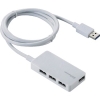ELECOM USB3.0ハブ セルフパワータイプ 4ポート ACアダプター付 ケーブル長1m ホワイト U3H-A408SWH