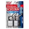 ABUS 【ケース販売特価 5個セット】タイタリウム 64TIシリーズ ブリスターパック 30KA 2個入 BP-64TI/30KA