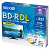 マクセル 【生産完了品】録画用BD-R 2層50GB 1〜4倍速記録対応 5枚入 BRV50WPE.5S