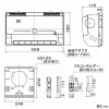 三菱 脱衣室暖房機 壁掛タイプ 単相200V エコキュート連携 リモコン付 脱衣室暖房機 壁掛タイプ 単相200V エコキュート連携 リモコン付 WD-240DK2-RC 画像2