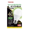 東芝 【ケース販売特価 10個セット】LED電球 A形 一般電球形  40W相当 全方向 昼白色 E26 LDA4N-G/40V1R