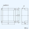 日本キヤリア(東芝) 木枠 有圧換気扇用 20cm用 組立式 産業用換気扇別売部品 木枠 有圧換気扇用 20cm用 組立式 産業用換気扇別売部品 20KVP 画像2