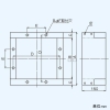 日本キヤリア(東芝) 木枠 有圧換気扇用 40cm用 組立式 産業用換気扇別売部品 木枠 有圧換気扇用 40cm用 組立式 産業用換気扇別売部品 40KVP 画像2