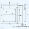 日本キヤリア(東芝) 金枠 インテリア有圧換気扇・有圧換気扇ステンレス形用 35cm用 産業用換気扇別売部品 金枠 インテリア有圧換気扇・有圧換気扇ステンレス形用 35cm用 産業用換気扇別売部品 KW-35VS 画像2