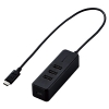 ELECOM USBハブ Type-C接続 USB3ポート PD対応 長さ0.3m ブラック U2HC-T431PBK