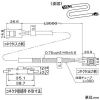 DAIKO 延長ケーブル LZ1Cダウンライト用 長さ3m 延長ケーブル LZ1Cダウンライト用 長さ3m LZA-93216 画像2