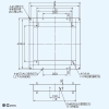 日本キヤリア(東芝) 薄壁取付枠 ウェザーカバー用 インテリア有圧換気扇用 ステンレス製 30cm用 産業用換気扇別売部品 薄壁取付枠 ウェザーカバー用 インテリア有圧換気扇用 ステンレス製 30cm用 産業用換気扇別売部品 KW-U30VP 画像2