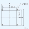 日本キヤリア(東芝) ウェザーカバー 有圧換気扇用 鋼板製 20cm用 産業用換気扇別売部品 ウェザーカバー 有圧換気扇用 鋼板製 20cm用 産業用換気扇別売部品 C-20MP2 画像2