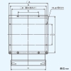 日本キヤリア(東芝) 給排気形ウェザーカバー 有圧換気扇用 ステンレス製 35cm用 産業用換気扇別売部品 給排気形ウェザーカバー 有圧換気扇用 ステンレス製 35cm用 産業用換気扇別売部品 C-35SPU 画像2