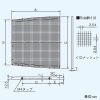 日本キヤリア(東芝) 防虫網 樹脂製専用 ステンレス製 C-302専用 一般換気扇別売部品 防虫網 樹脂製専用 ステンレス製 C-302専用 一般換気扇別売部品 CN-302SM 画像2