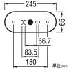 OS256477R (オーデリック)｜フランジ型｜業務用照明器具｜電材堂【公式】