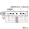 オーデリック LEDベースライト ≪LED-LINE≫ R15 クラス2 直付型 40形 逆富士型(幅150mm) 3200lmタイプ Hf32W高出力×1灯相当 LEDユニット型 昼白色 非調光タイプ プルスイッチ付 LEDベースライト ≪LED-LINE≫ R15 クラス2 直付型 40形 逆富士型(幅150mm) 3200lmタイプ Hf32W高出力×1灯相当 LEDユニット型 昼白色 非調光タイプ プルスイッチ付 XL501102R5B 画像2