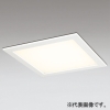 オーデリック LED角型ベースライト ≪LED-SQUARE≫ 埋込型 下面アクリルカバー付 FHT42W×2灯相当 LED一体型 電球色 非調光タイプ XD466024