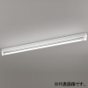 オーデリック LEDベースライト ≪LED-TUBE≫ R15 クラス2 直付型 40形 トラフ型 1灯用 2100lmタイプ FL40W相当 LEDランプ型 片側給電・片側配線タイプ 昼白色 非調光タイプ XL551137R