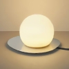 コイズミ照明 LED一体型テーブルスタンド 白熱球60W相当 非調光 電球色 スイッチ付 ホワイトブロンズメッキ AT51306