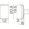 白光 こて先 トンネル 19.5mmX12mm T12-1010