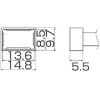 白光 こて先 クワッド 13.6mmX8.5mm T12-1201